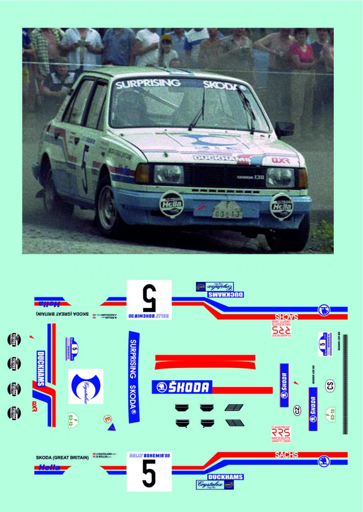 š 130 LR Haugland rallye Bohemia 1988 1 - 43