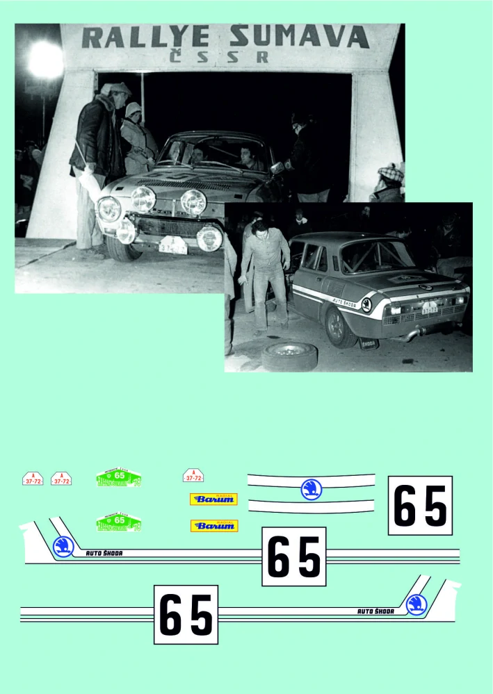 š 120S Kopejsko, Pavlovský rallye Šumava 1976 1 - 43