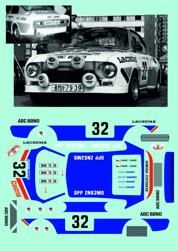 š 130RS Mahrovi Rallye Škoda 1978 1 - 43