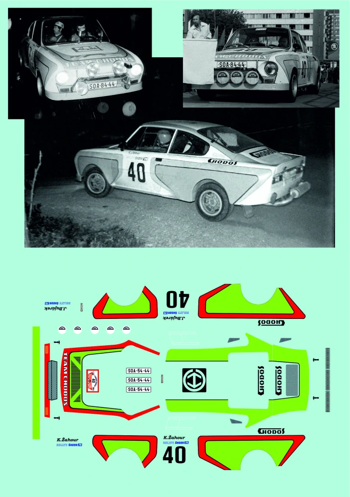 š 130RS ŽahouR - Bujárek Rallye Škoda 1978 1 - 43