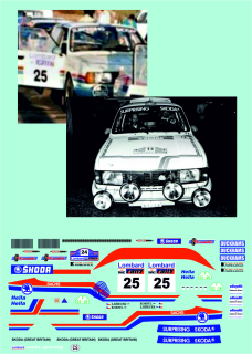 š 130LR Křeček, Motl Rac Rally1986 1-43