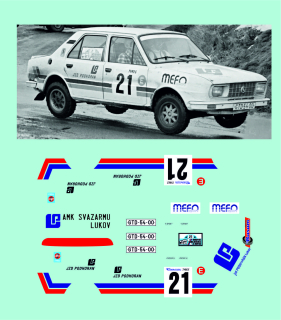 š 120 ls  Sedlář - Častulík Valašská zima  1985 1 - 43