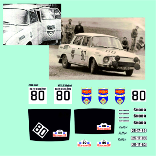 š 120S Zubal - Myslík, Rallye Vltava 1972 1 - 43