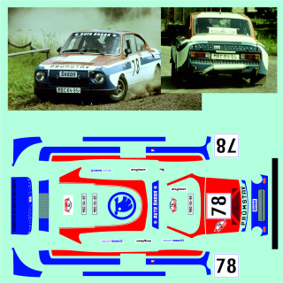 š 130RS Bistiak - Lev rallye Škoda 1982 1 - 43